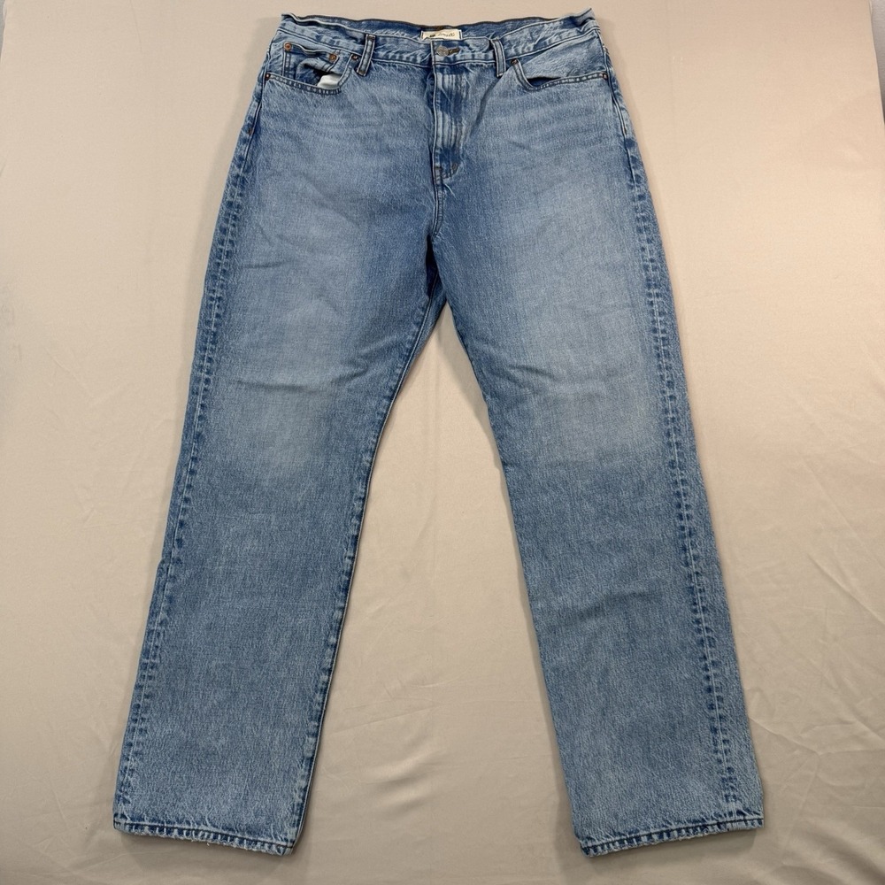 Madewell 1991 Straight Leg Jeans Men's 32x29 Light Wash Denim
